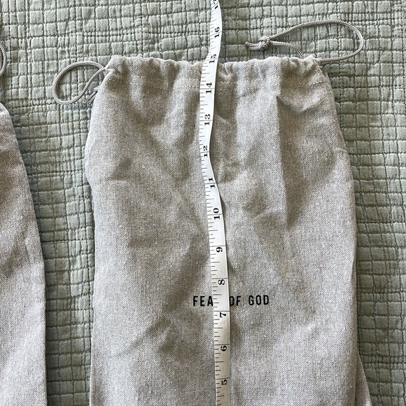 Fear of God Pair of Gray Drawstring Dust Bags - Picture 5 of 5